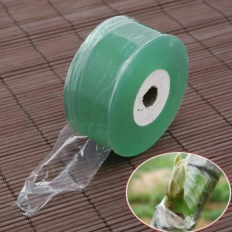 100m Nursery Grafting Tape Degradable Elastic Self-adhesive Plant Grafting Tape