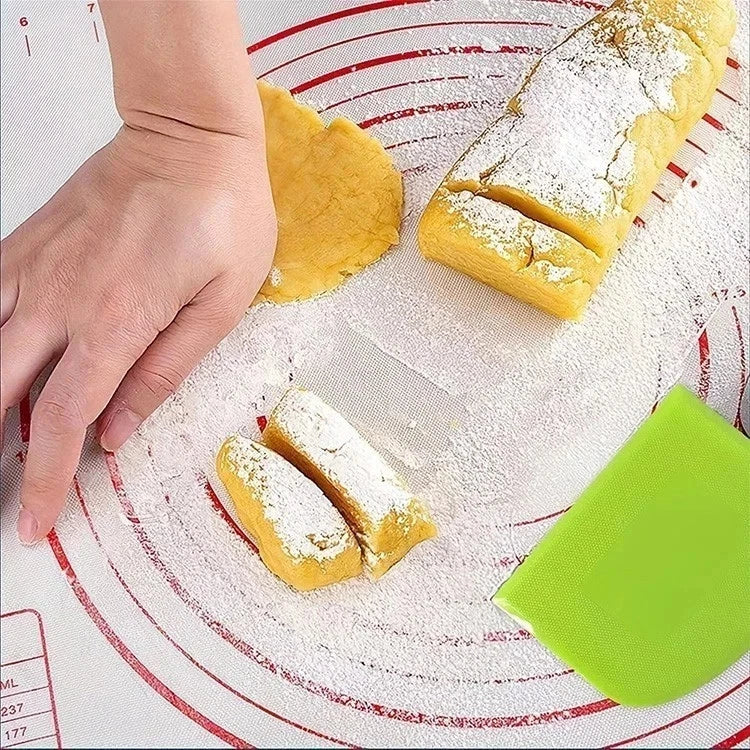 Dough Scraper Dual Sided,pizza Dough Cutter and Scraper different uses